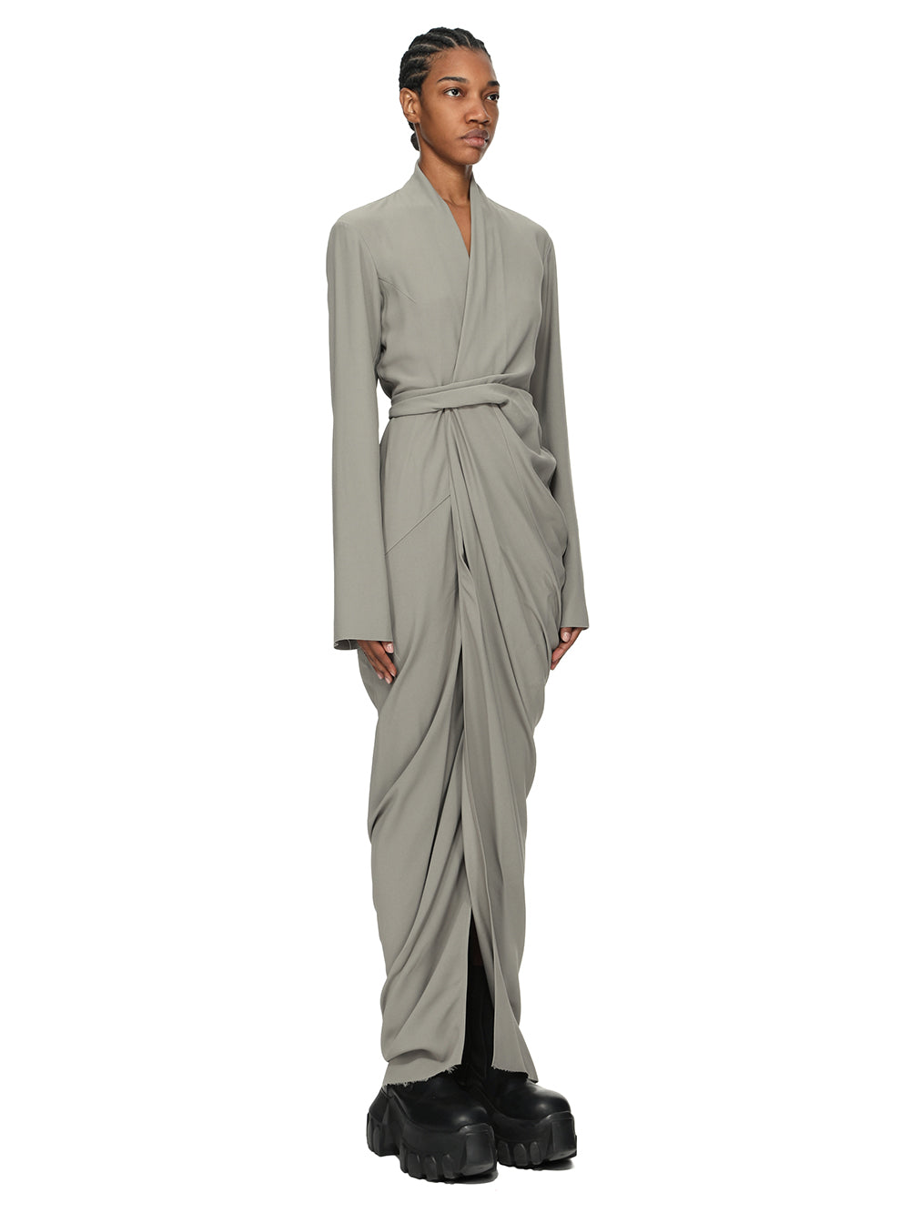 Rick Owens Long Wrap Gown