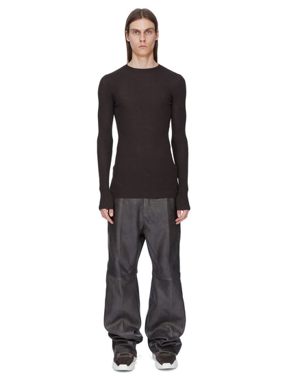 Rick Owens Ribbed Round Neck