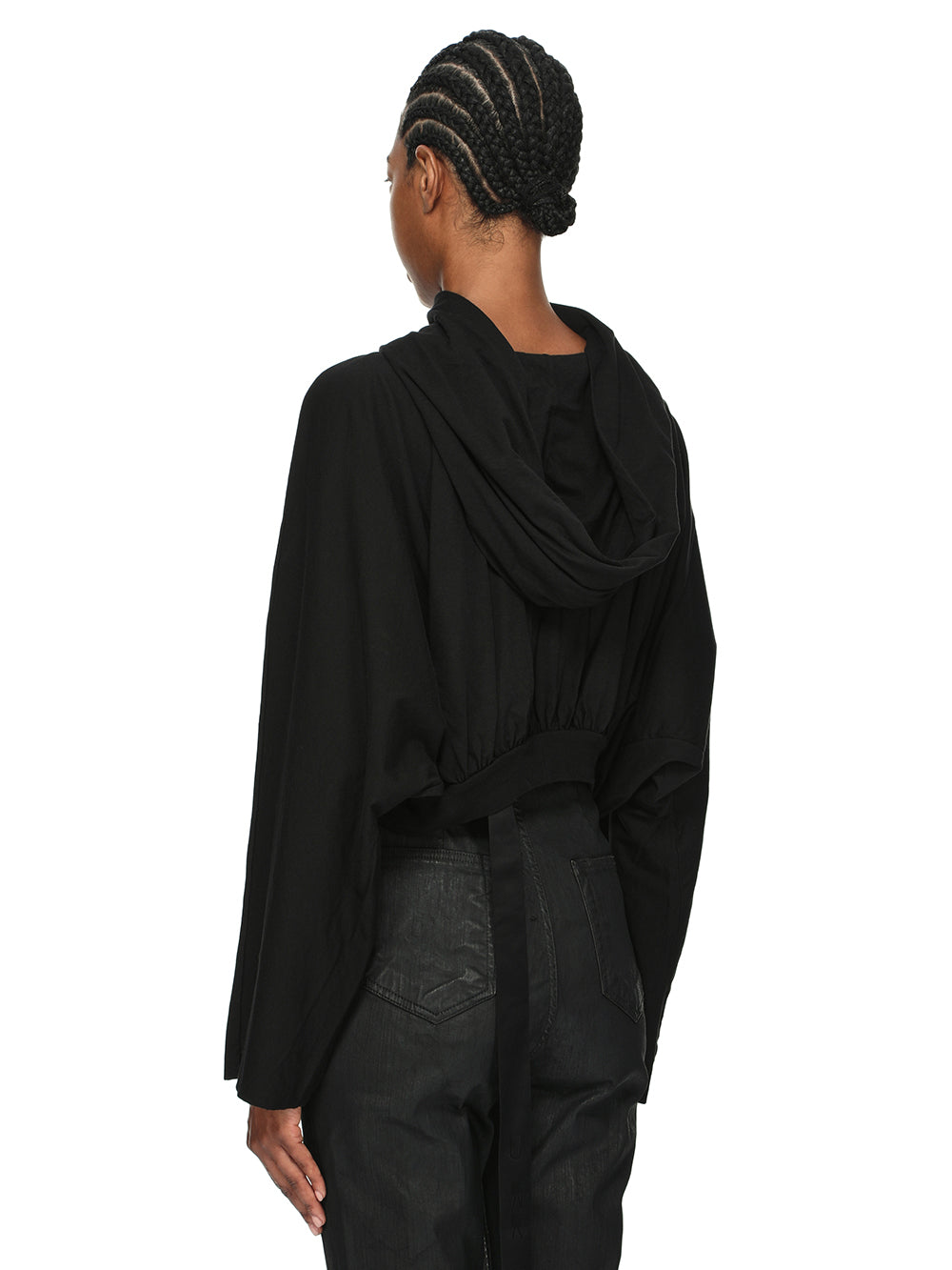 Rick Owens Cropped Hooded Top