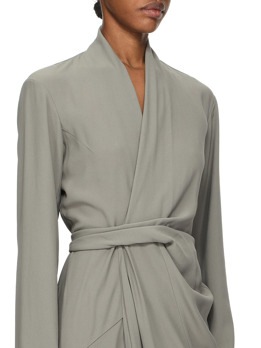 Rick Owens Long Wrap Gown