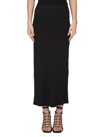Rick Owens Calf Bias Skirt