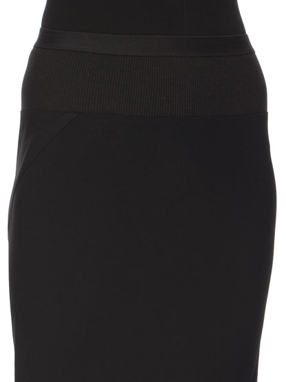 Rick Owens Calf Bias Skirt