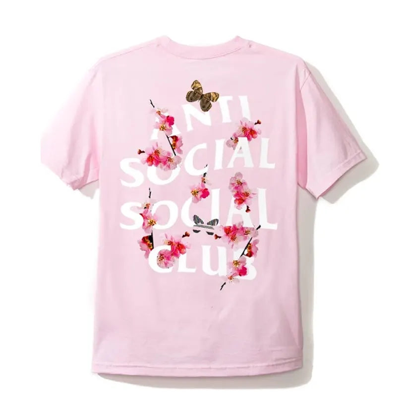 Anti Social Social Club Kkoch T-shirt Pink Black Friday