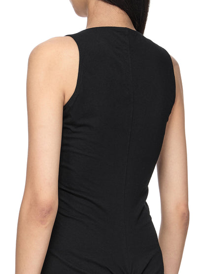 Rick Owens V Neck Column Dress