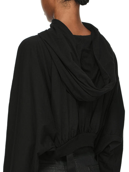 Rick Owens Cropped Hooded Top