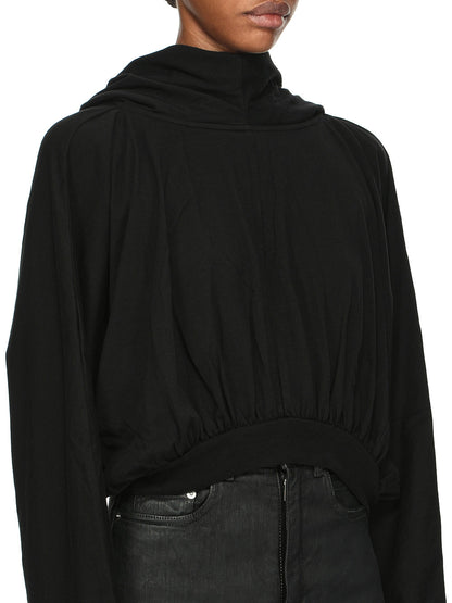 Rick Owens Cropped Hooded Top