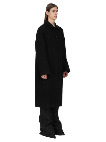 Rick Owens Buttoned Brad Coat