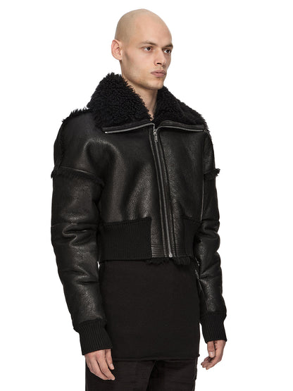 Rick Owens Flight Jacket Cropped