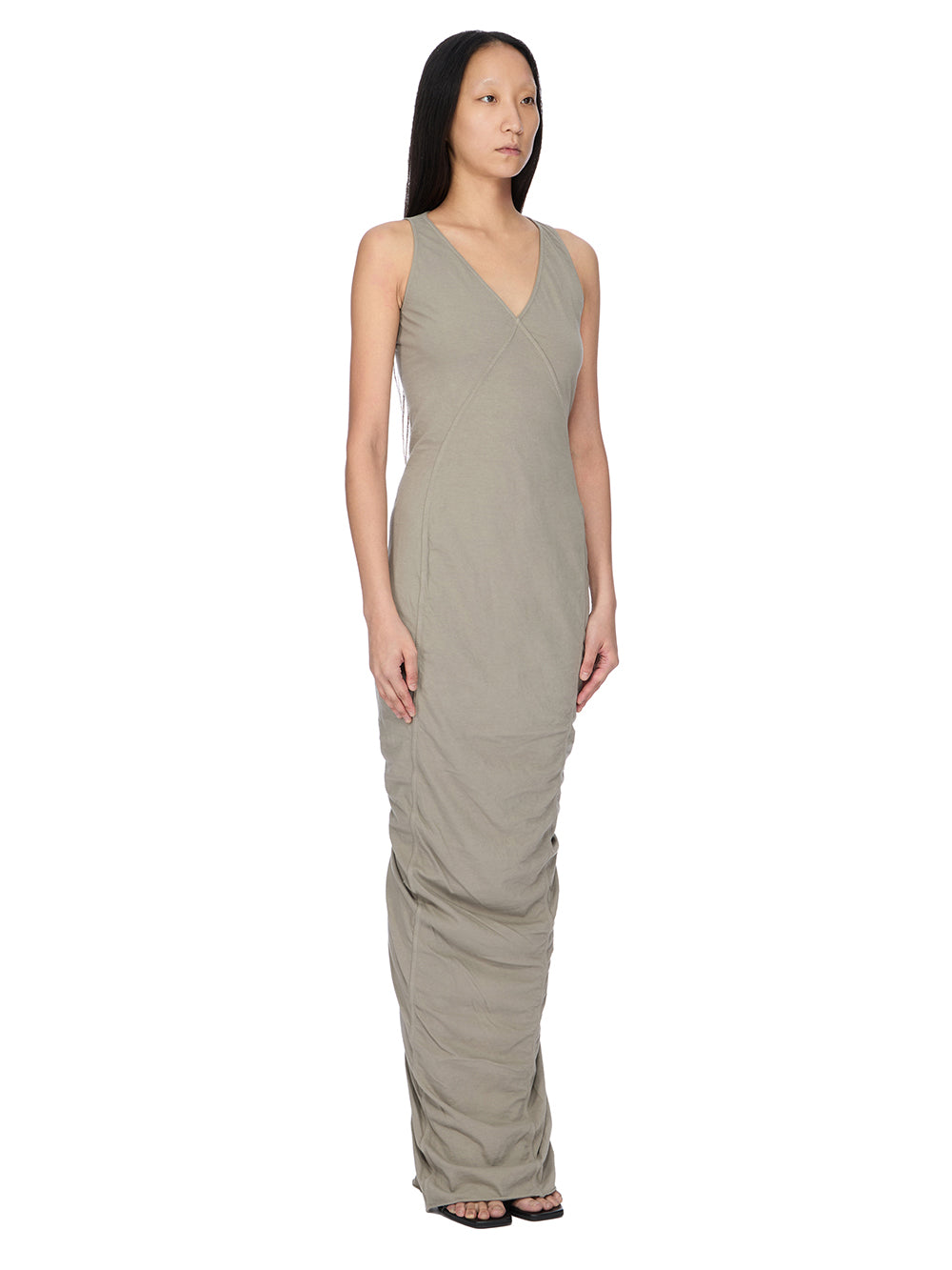 Rick Owens V Neck Column Dress