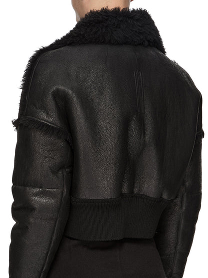 Rick Owens Flight Jacket Cropped