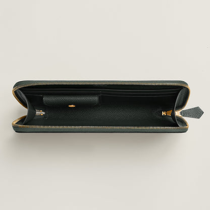  Hermes Macaron To Go Wallet Vert Mangrove
