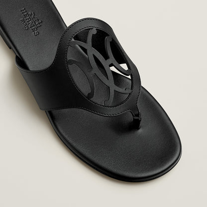  Hermes Mage Sandal Noir