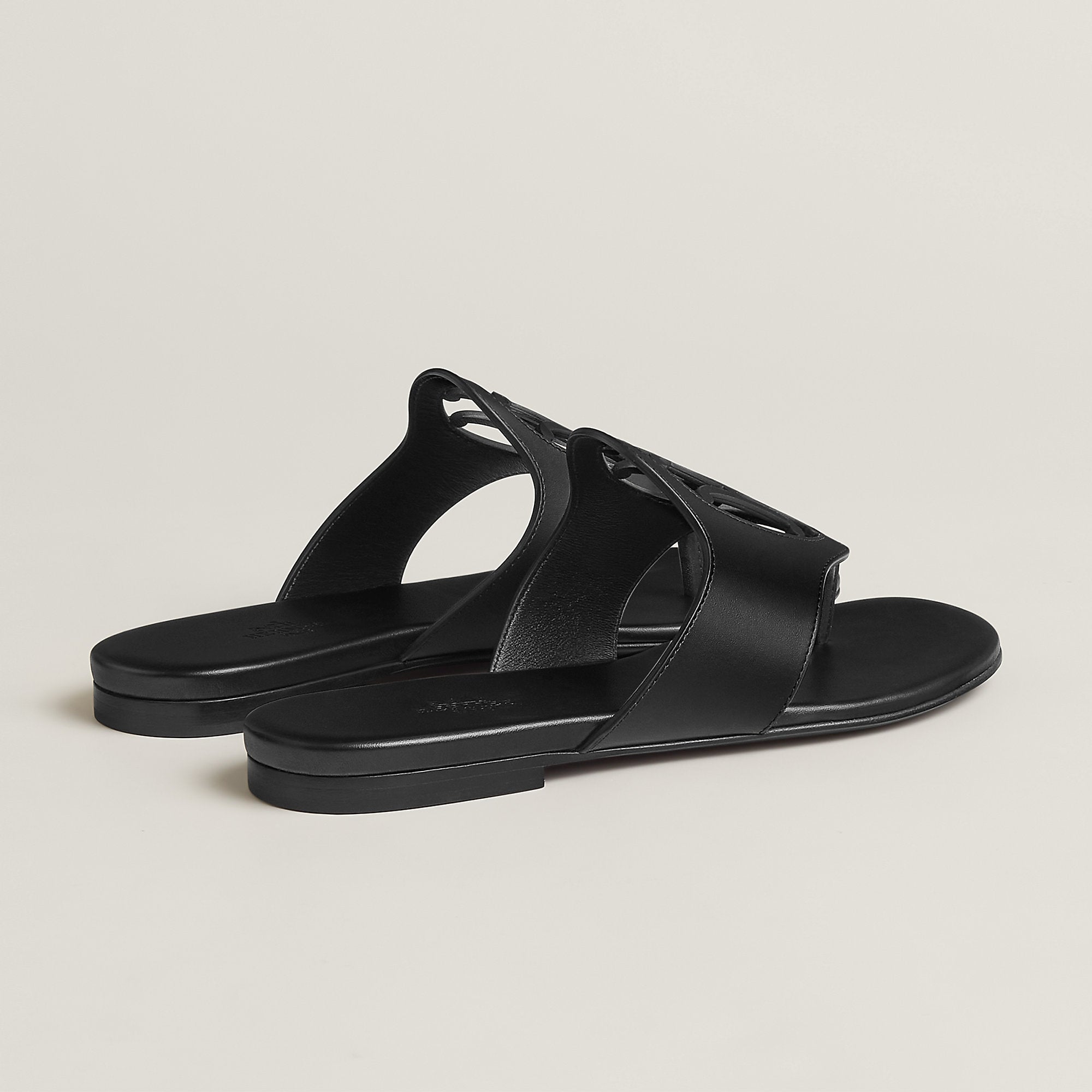  Hermes Mage Sandal Noir