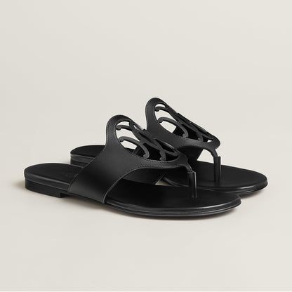  Hermes Mage Sandal Noir