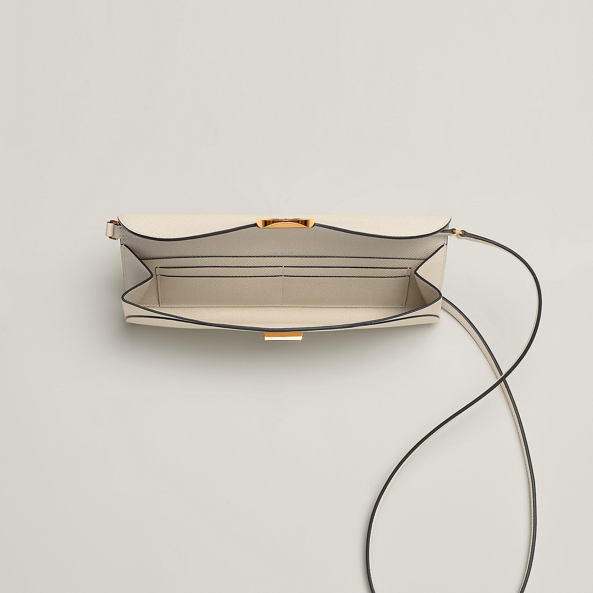 Hermes Maillon To Go Wallet Craie