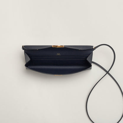  Hermes Maillon To Go Wallet Bleu Indigo