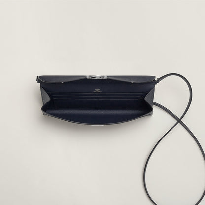  Hermes Maillon To Go Wallet Bleu Indigo