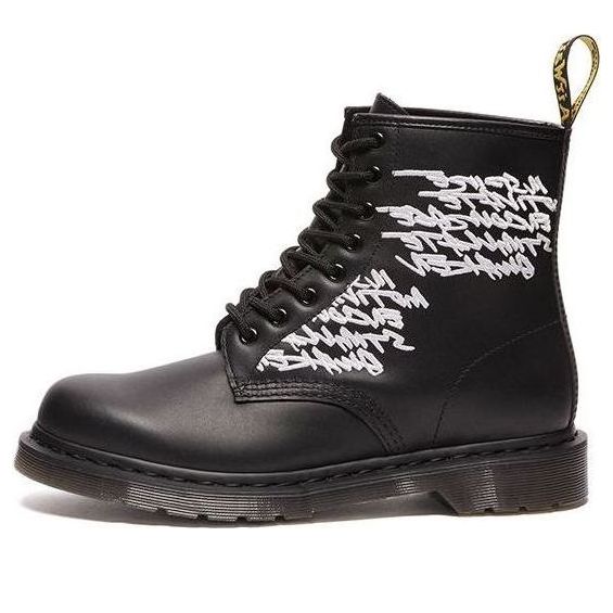 Dr. Martens 1460 Futura Laboratories Embroidered Black Leather