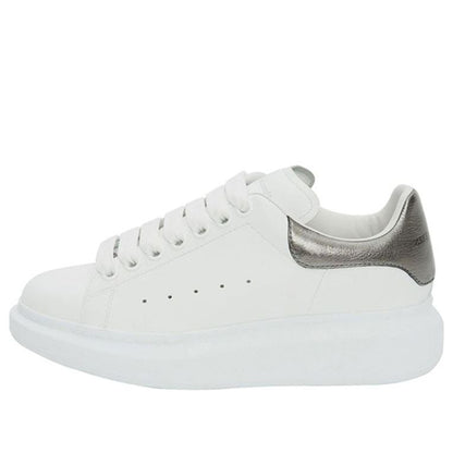 Alexander McQueen Oversized White Metallic