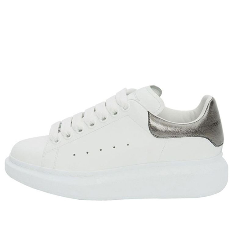 Alexander McQueen Oversized White Metallic