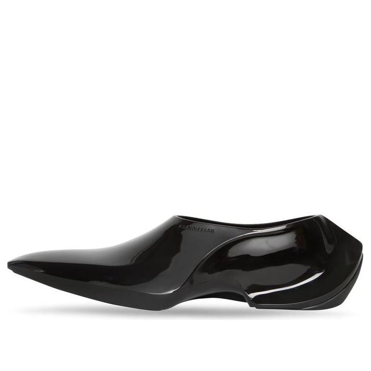 Balenciaga Space Shoe Shiny Black