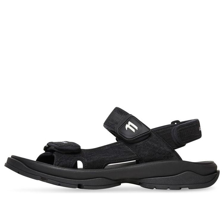 Balenciaga Tourist Sandal Black