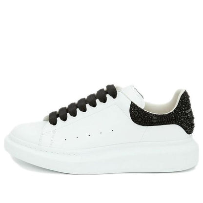Alexander McQueen Oversized White Black Crystals