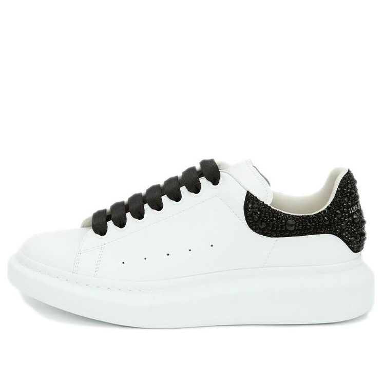 Alexander McQueen Oversized White Black Crystals