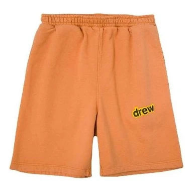 Drew House Secret Mesh Cotton Shorts ‘Golden Yellow’