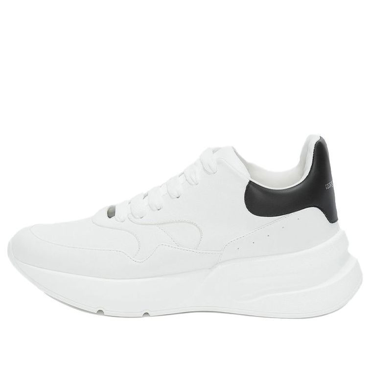 Alexander McQueen Oversized Runner Optic White Black