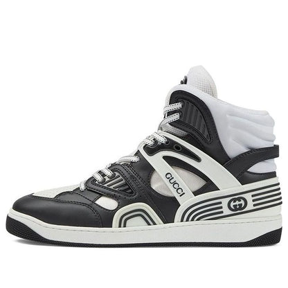 Gucci Basket High Black White