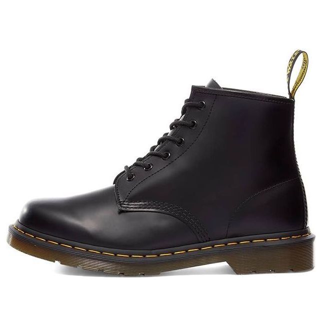 Dr. Martens 101 Smooth Leather Ankle Boot Black