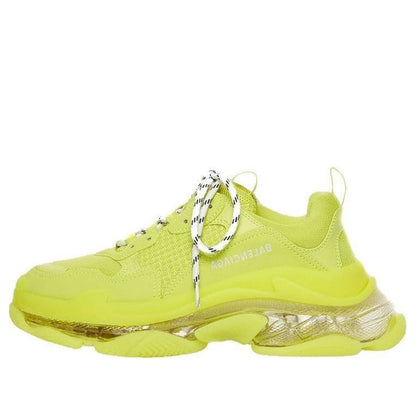Balenciaga Triple S Clear Sole Fluo Yellow