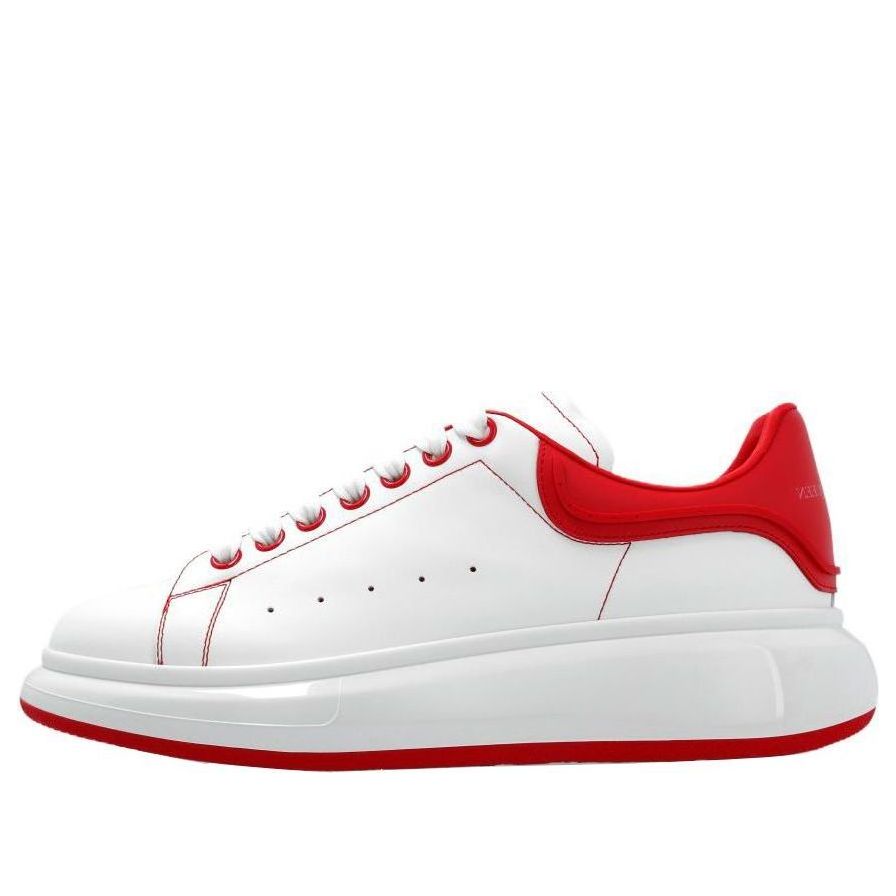 Alexander McQueen Oversized White Red Outline