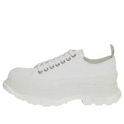 Alexander McQueen Tread Slick Low Lace Up White FW21