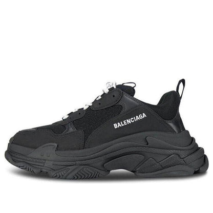 Balenciaga Triple S Black White Laces