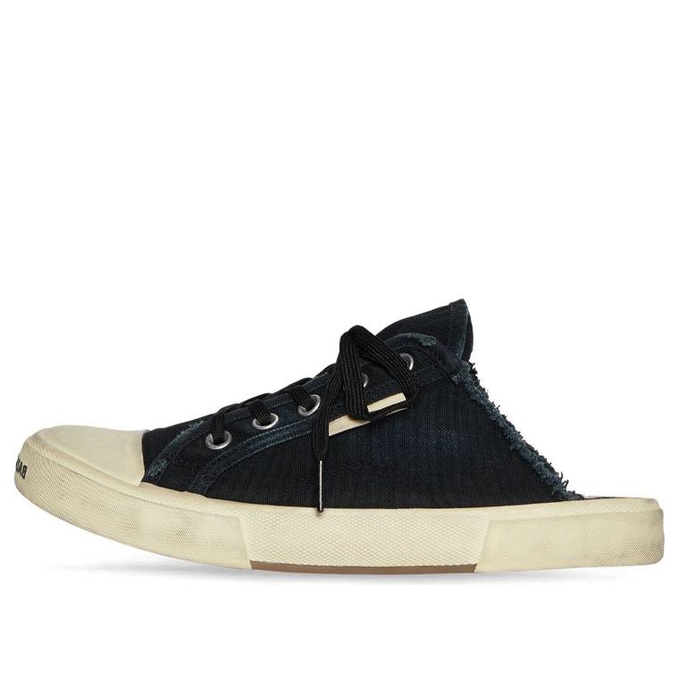 Balenciaga Paris Mule Black