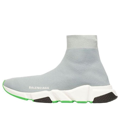 Balenciaga Speed Trainer Gray Green