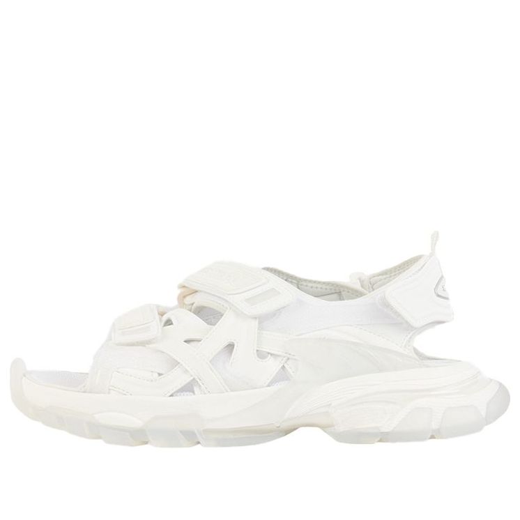 Balenciaga Track Sandal Clear Sole White (Women's)