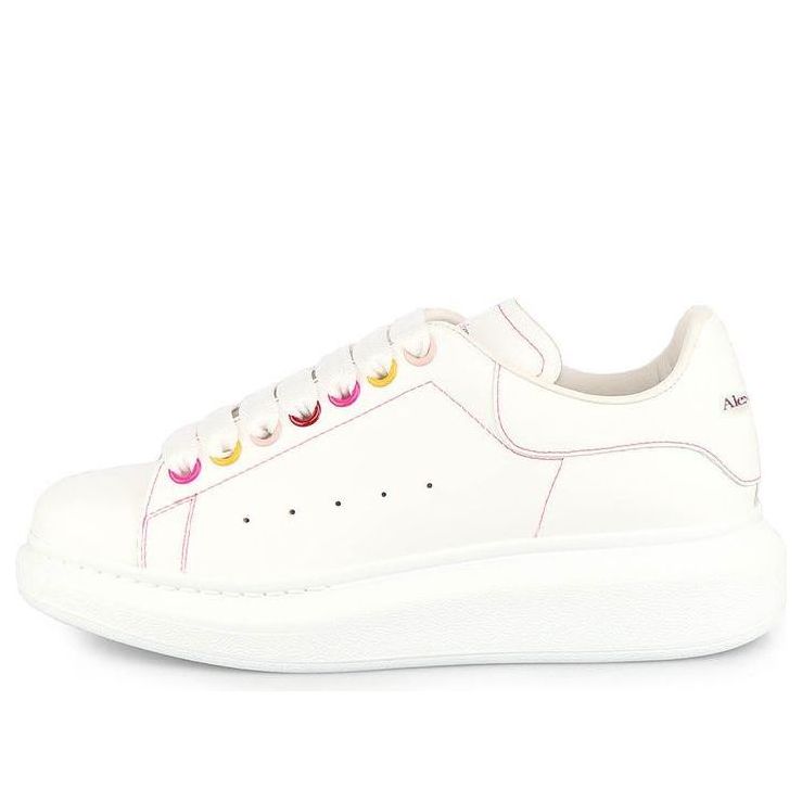 Alexander McQueen Oversized White Rainbow Eyelets (Women's)