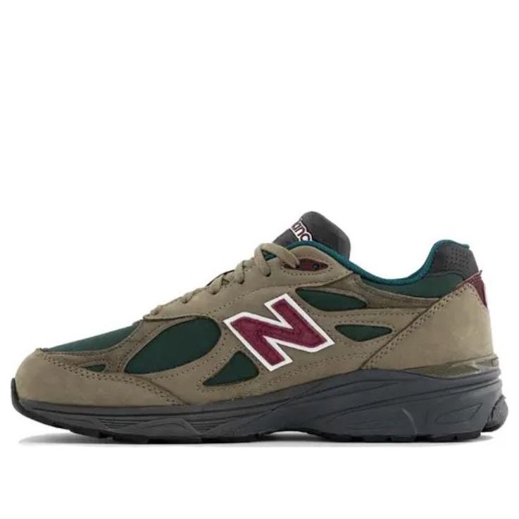 New Balance 990v3 MiUSA Teddy Santis Green Purple