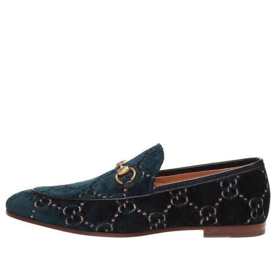 Gucci Jordaan GG Loafer Blue Velvet
