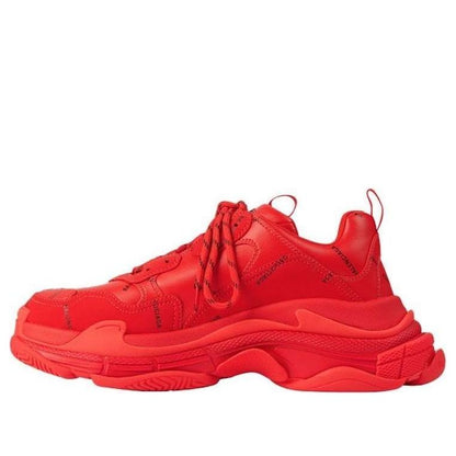 Balenciaga Triple S Allover Logo Red (Women's)