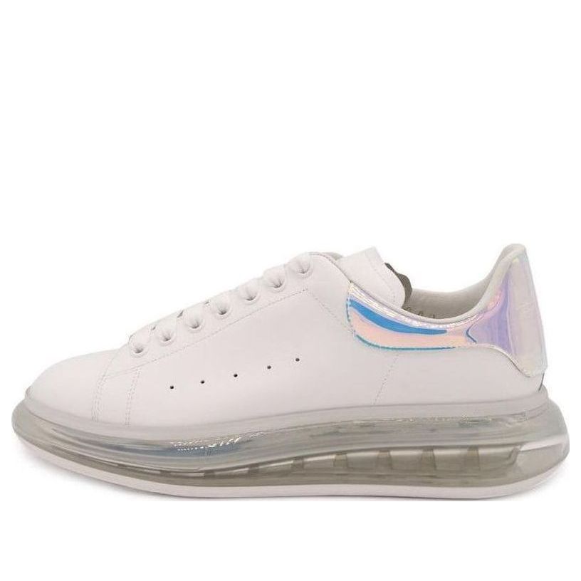 Alexander McQueen Oversized White Shock Pink