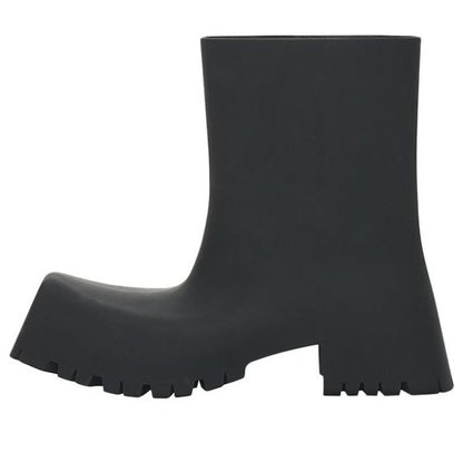 Balenciaga Trooper Rubber Boot Black
