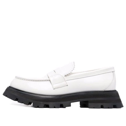 Alexander McQueen Wander Loafer White Black (Women's)