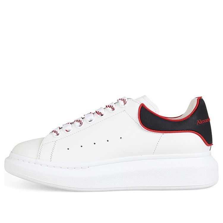 Alexander McQueen Oversized White Black Red Outline