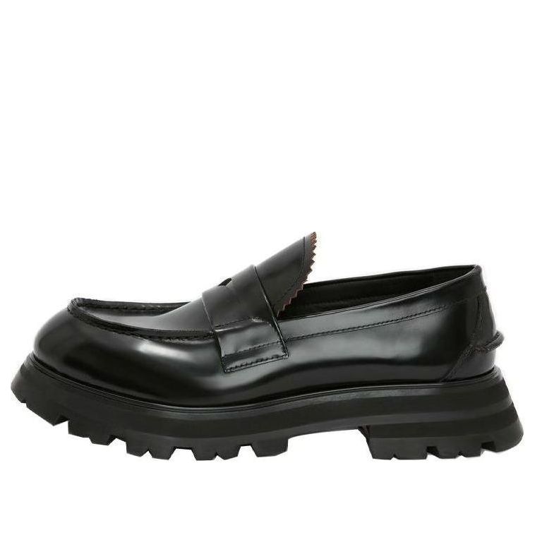 Alexander McQueen Penny Loafer Black