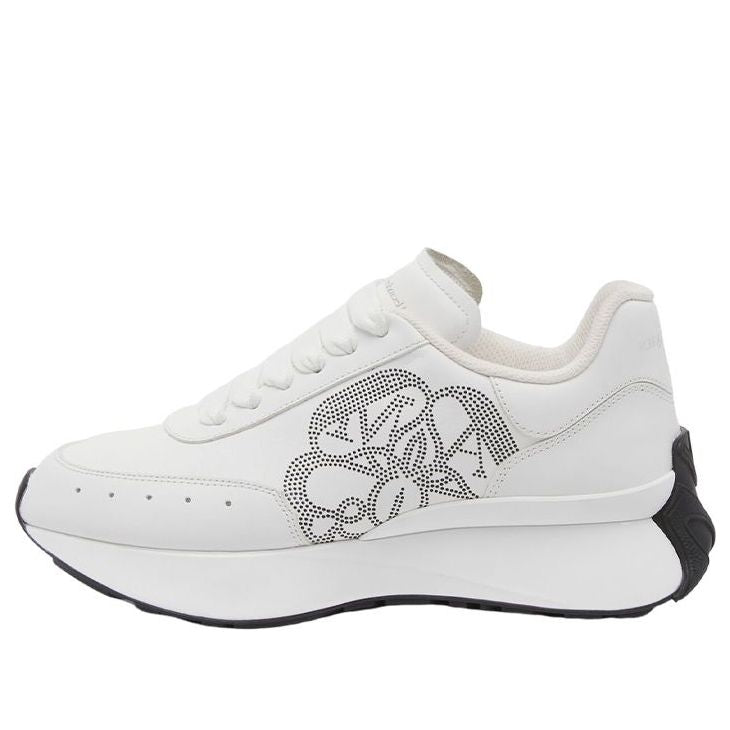 Alexander McQueen Sprint Runner White Black (Women's)