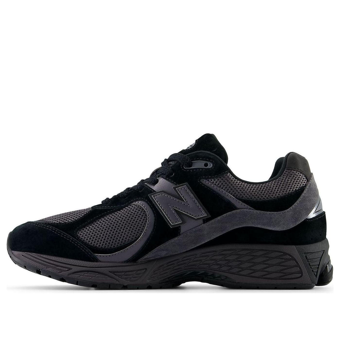 New Balance 2002R Black Dark Grey
